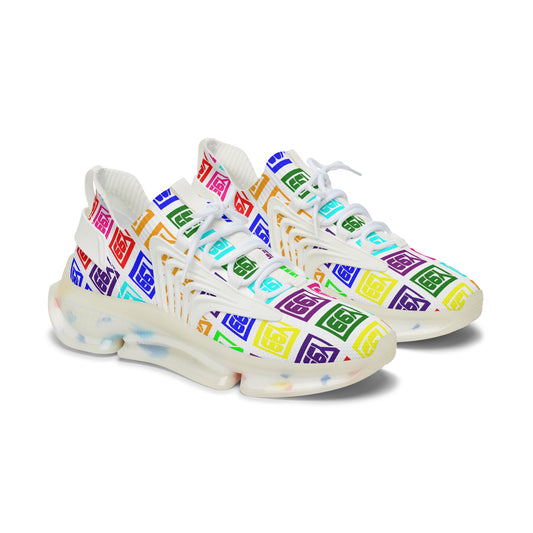 Colorful Women's Mesh Sneakers for Casual Comfort